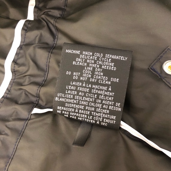 NWT Cole Haan Rain Coat Jacket Size XS - Picture 7 of 7